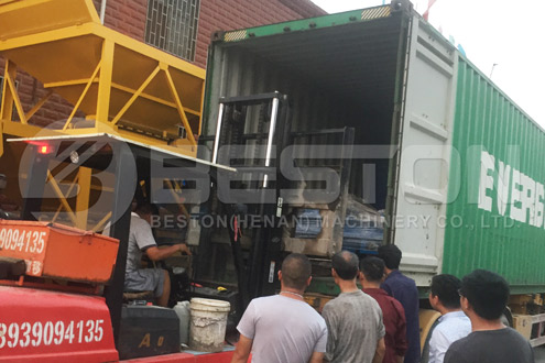 Shipment of Waste Recycling Sorting Machine