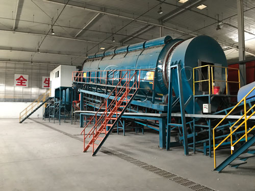 waste separation plant