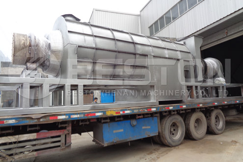 Shipment of Palm Kernel Shell Carbonization Machine