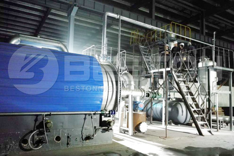 Get Waste Tyres Pyrolysis Plant for Sale