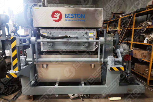 Paper Egg Carton Machine Shipped to Zambia