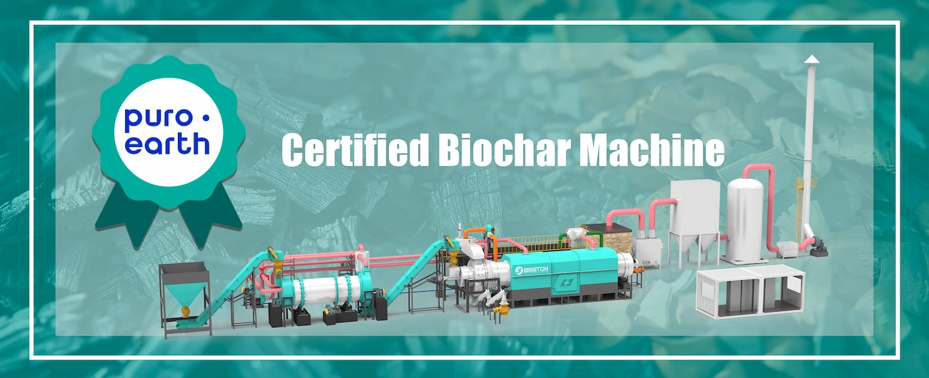 Biochar Machine Certified by Puro.earth