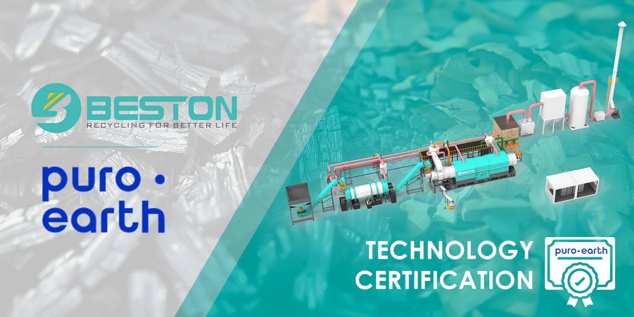 Puro.earth Technology Certified Biochar Machine
